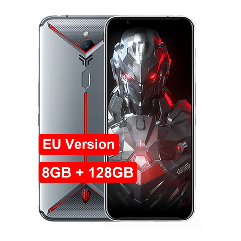 SILVER 8GB 128GB Мобильный телефон Nubia Red Magic 3 S, 6,65 дюймов, 8 ГБ/12 Гб ОЗУ, 128 ГБ/256 Гб ПЗУ, Snapdragon 855 Plus, 5000 Мп+ Мп, мАч, игровой телефон - Цвет: SILVER 8GB 128GB