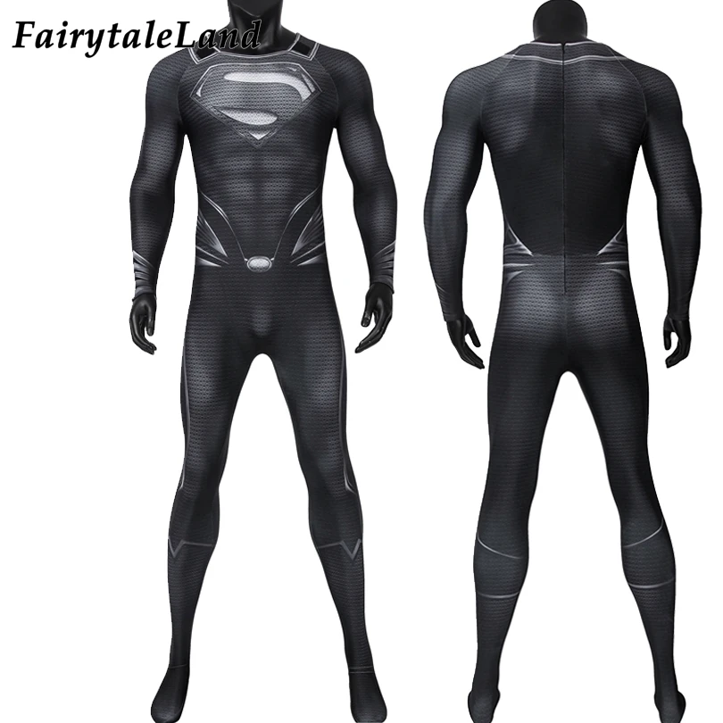 Костюм супергероя справедливости для косплея комбинезон с принтом на Хэллоуин