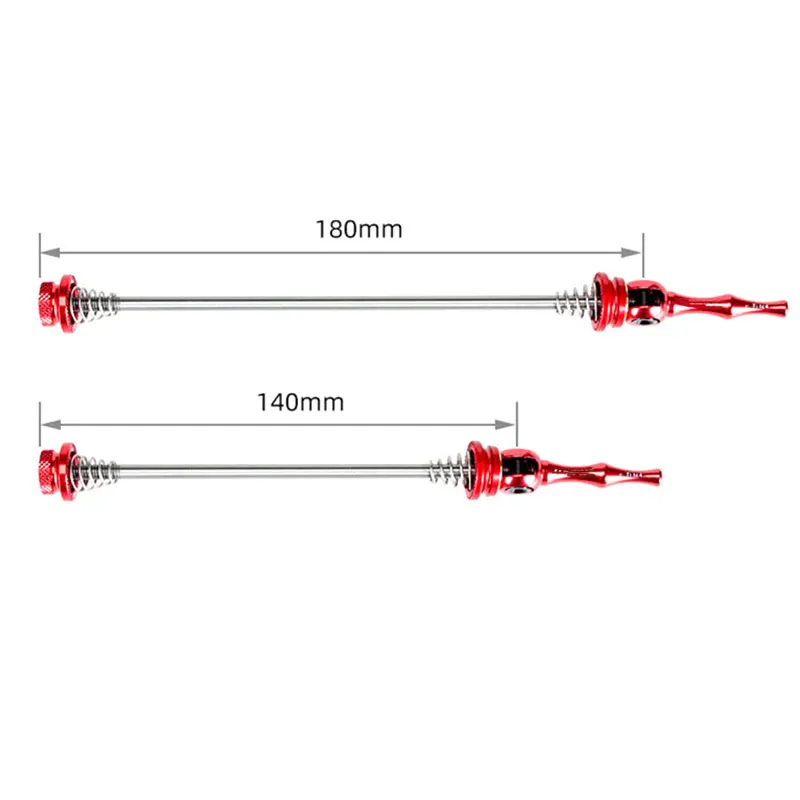 

Ultra-light 48g/pair Titanium Ti Axis Skewers MTB Road Bike Bicycle Quick Release Front 100 Rear 130/135mm Wheel Hub Skewers