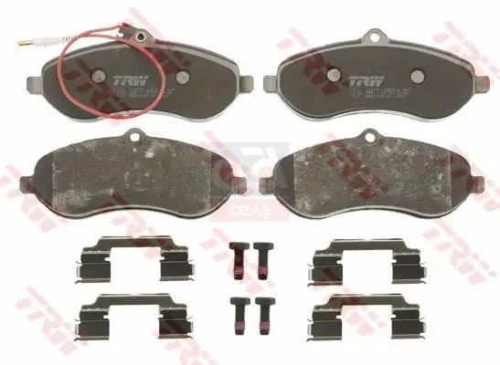 

TRW BRAKE LINING FRONT 07 EXPERT-THE JPY 1.6hdi -ABS TRW TK