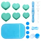 Набор инструментов для алмазной живописи 5D инструменты для вышивки картин со стразами с нескользящим ковриком