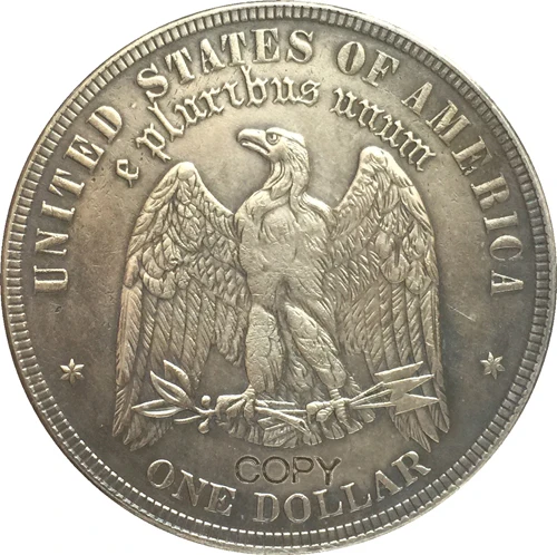 1878 долларов США 1 долл. копия монет типа 4 | Дом и сад