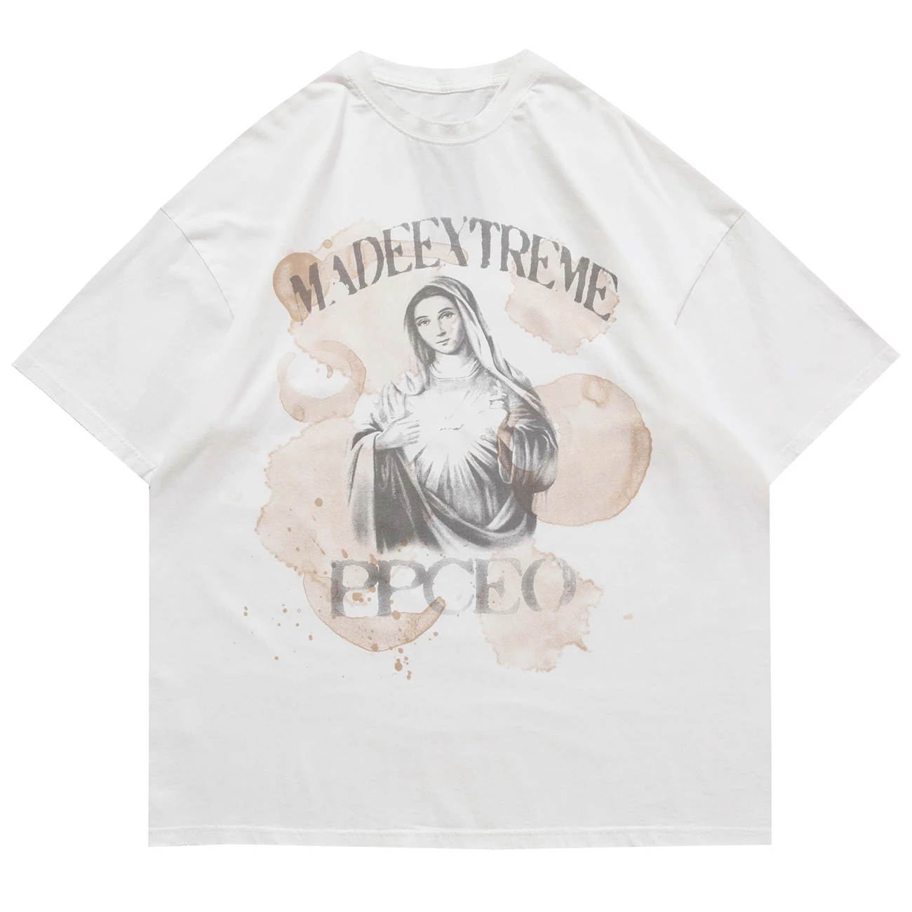 

LACIBLE Streetwear Oversize Washed Tshirt Men Hip Hop Sister Letter Print T-Shirt Harajuku Cotton 2021 Summer Short Sleeve Black