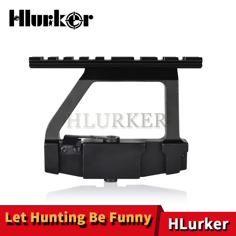 Hlurker Тактический AK47 быстросъемный 20 мм AK боковой рельс крепление для прицела 74U 47