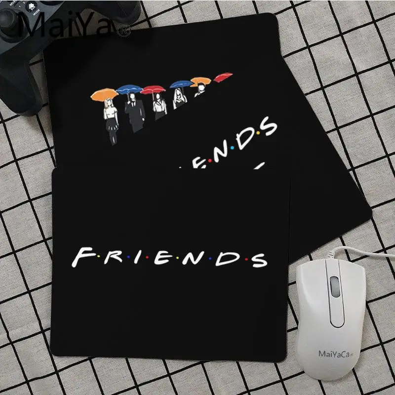 Maiya высокое качество друзья ТВ серия резиновая мышь прочный Настольный коврик
