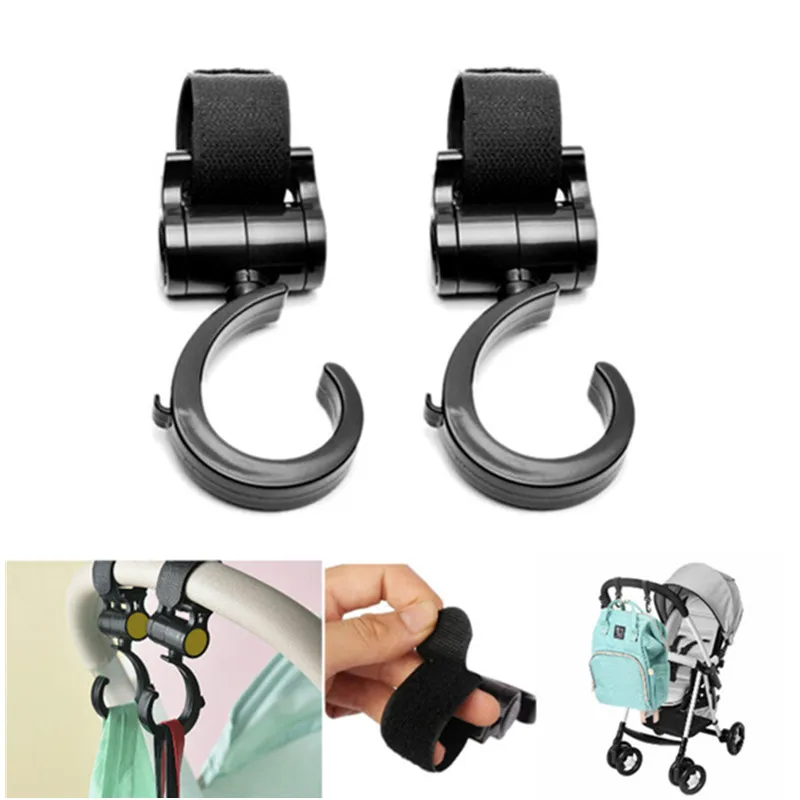 

Baby Strollers Hanging Bag Mummy Bag Diaper Large Capacity Storage Bag Nurse Organizer Pocket Trolley Accessories Carrier Holder
