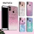 Чехол для POCO X3 F2 Pro, mi Note 9 Pro, 7, 8T, 9S, 9A, 9C, Mi Note 10 Lite, 9T Pro, с персонализированными инициалами