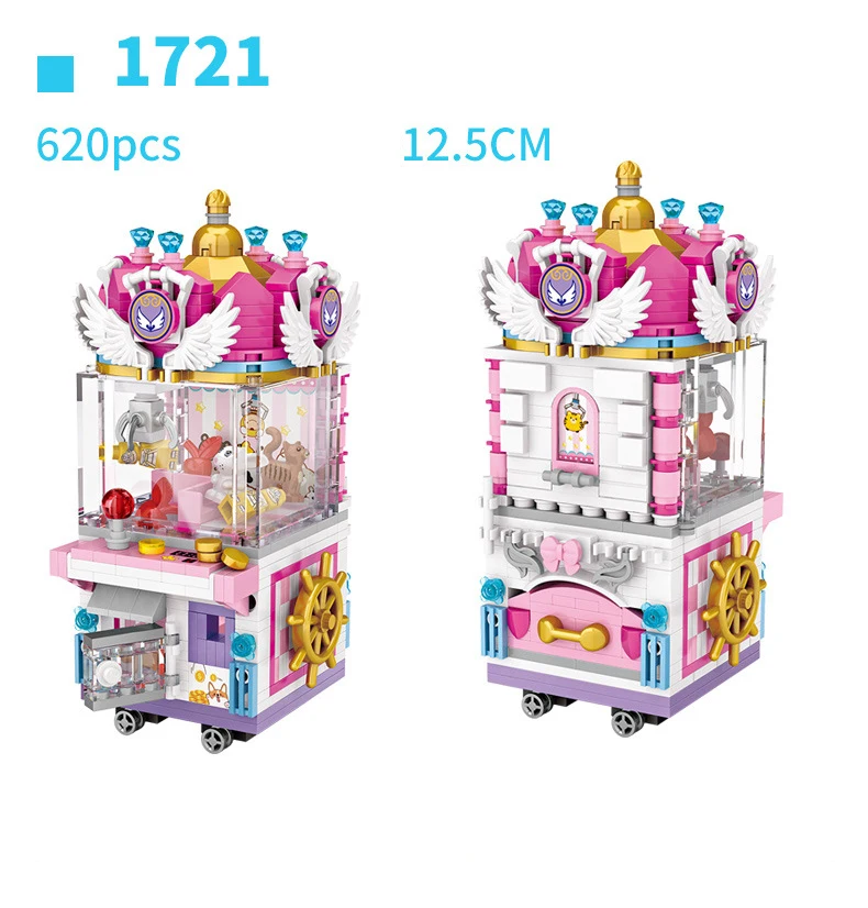 

Конструктор LOZ mini diamond, город, уличные развлекательные игры, куклы-Ловец НЛО, обучающие игрушки для детей, подарки