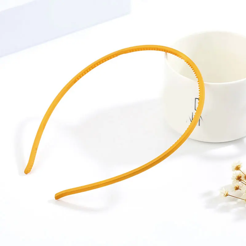 Женский пластиковый обруч для волос нескользящий |