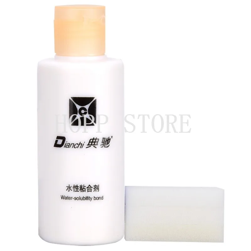 

Dianchi inorganic glue 130ml water solubility bond adhesive for assemble table tennis rubber and blade to racket ping pong game