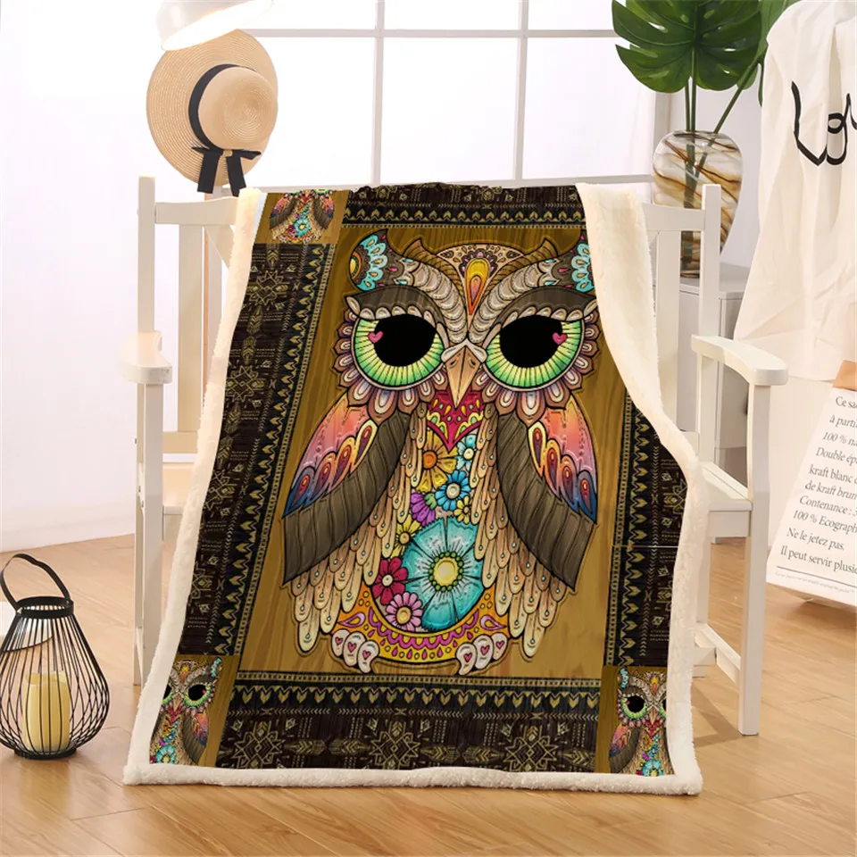 HM Life одеяло на искусственном меху диване кровать ацтеков геометрический принт