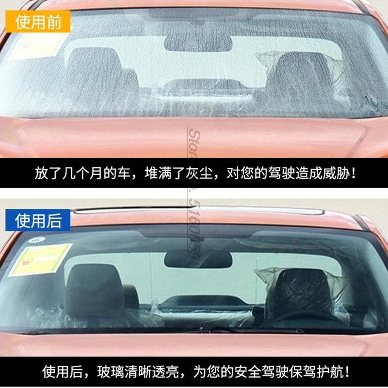 

not frozen -50 degree Car Accessories Wiper Window Glass Cleaner for Water Repellent Isopropanol Cleaner Car Car Window Scratch