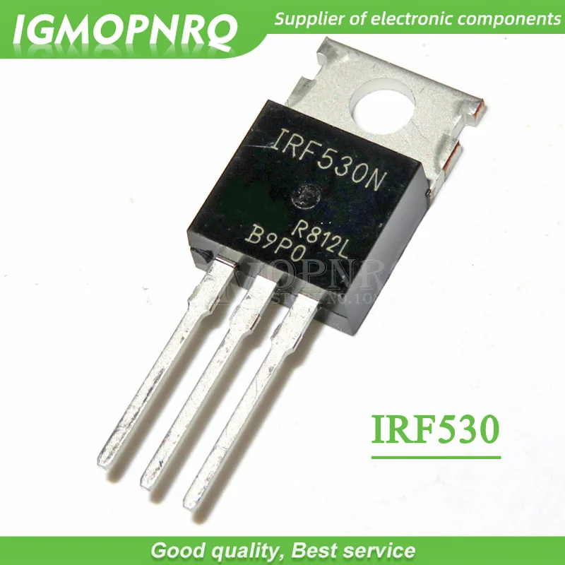 10 шт. IRF530N IRF530 IRF530NPBF MOSFET MOSFT 100V 17A 90 МОМ 24.7nC-220