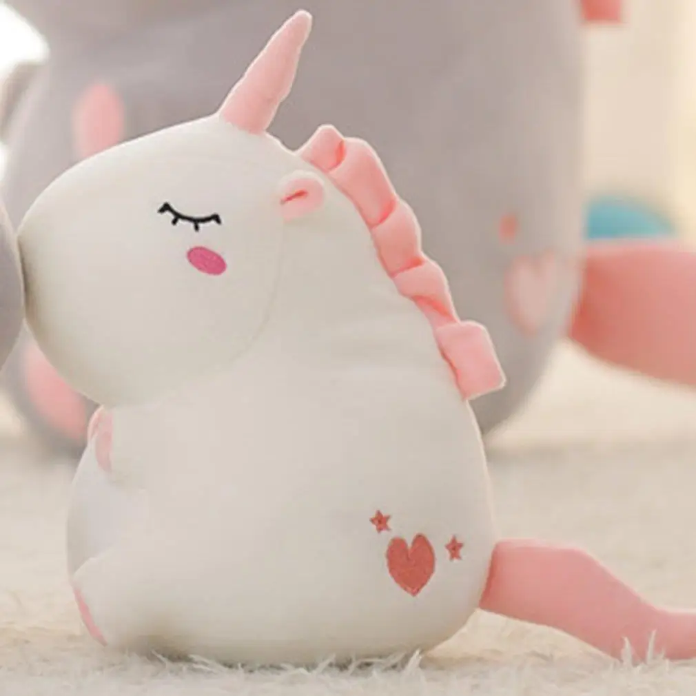 25 см милый Единорог плюшевая кукла игрушка мягкая и детская сопровождение сна
