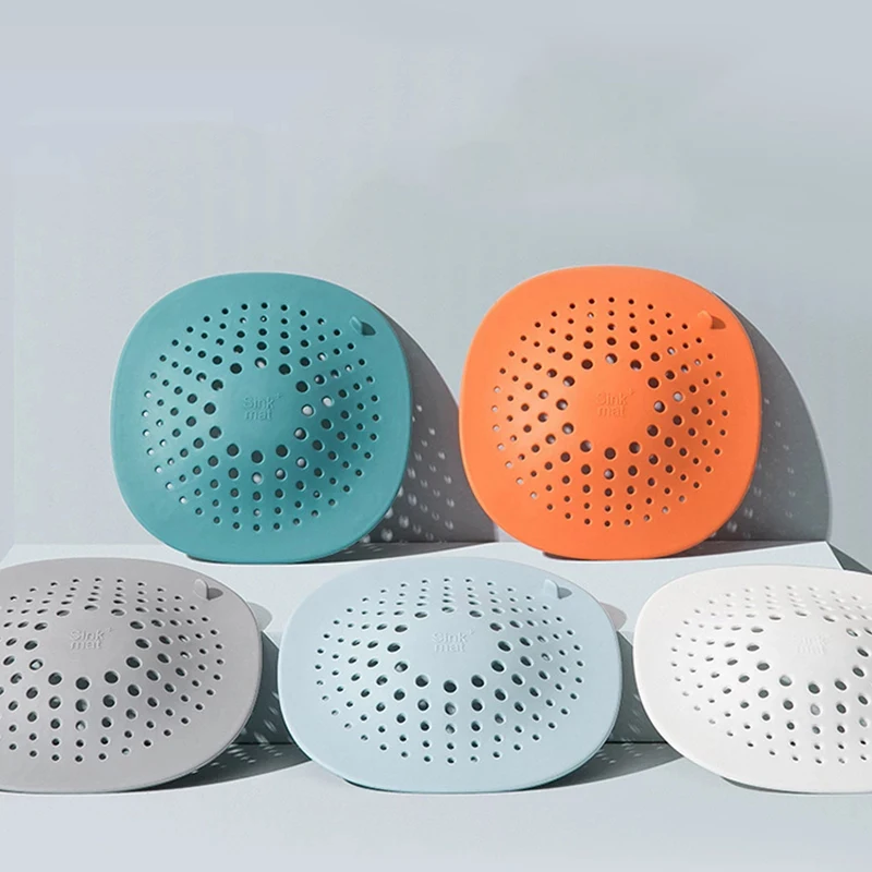 

Creative Shower Floor Drain Hair Catcher Stopper Kitchen Sink Filter Plug Anti-clogging Bathroom Floor Drain Cover Sink Strainer