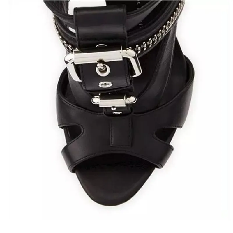 

New pattern Women's sandals Superior quality ladies shoes Net red shoes sell like hot cakes 11CM Sexy Thin Heels 3-13 14 BBZAI