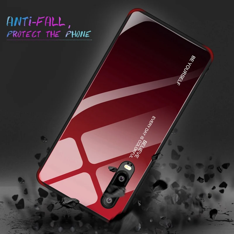Чехол для huawei P30 P20 Pro Lite Nova 3 3i чехол роскошный стеклянный Honor 8X10 10i 20 20i mate 10 30 |
