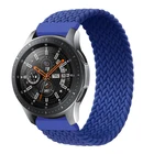Ремешок Плетеный Соло для Samsung Galaxy watch 346 мм42 ммactive 2Amazfit gts 2, браслет для Huawei GT 2 Pro 2022 мм