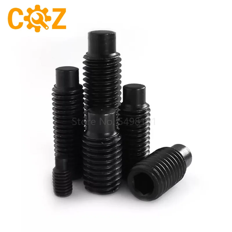 M3 M4 M5 m6 m8 m10 m12 M14 M16 DIN915 черный класс 12 9 сталь шестигранный Набор торцевых головок