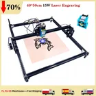 Лазерная гравировка по дереву, акрилу, пластику, коже, нержавеющей стали, 15 Вт, 4050