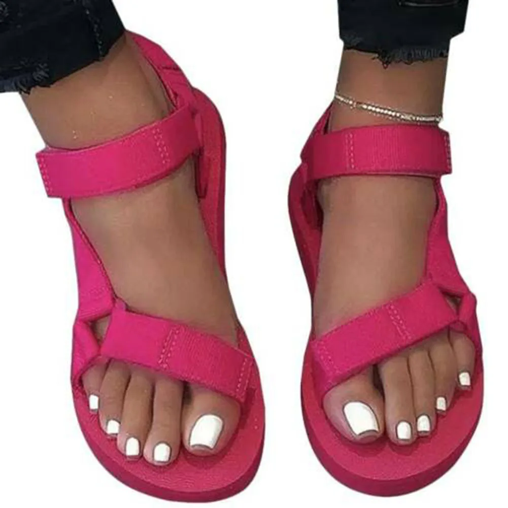 

Women Buckle Strap Sandals Soft Non Slip Beach Shoe Lightweight Confortable Breathable Shoe Non-slip Soles For Summer