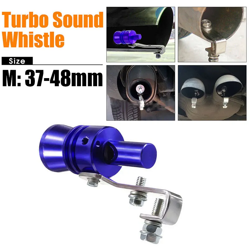 Fake Turbo Exhaust Portable Whistle Valve Blow M Aluminum Alloy Durable | Автомобили и мотоциклы