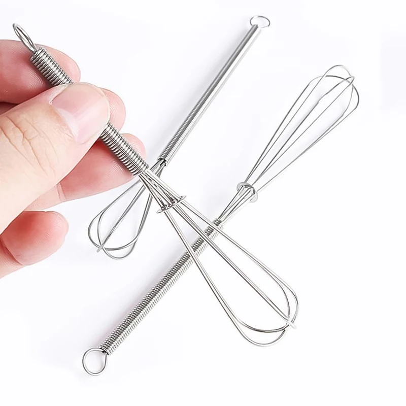 

Инструменты для выпечки тортов, 6-дюймовый венчик для яиц из нержавеющей стали для крема и торта, венчик для яиц