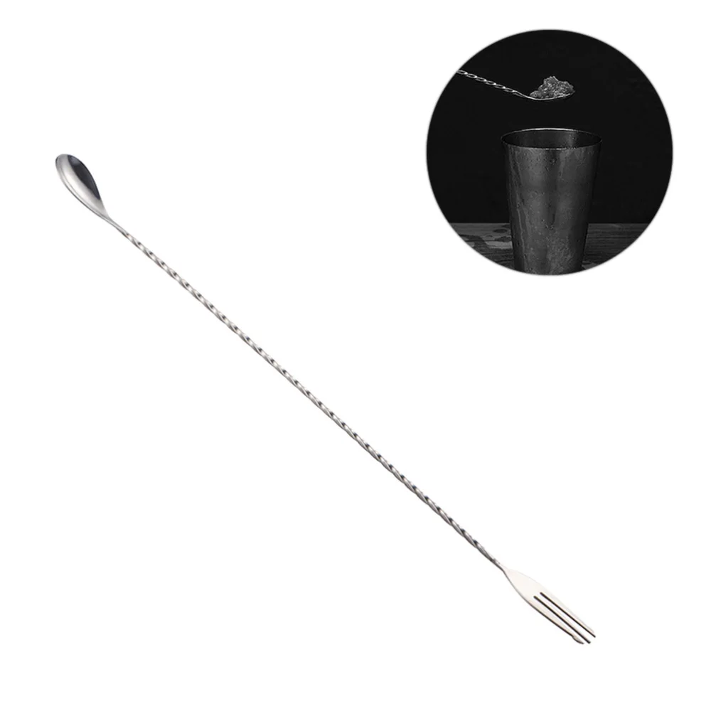 3 шт./компл. 30 см Нержавеющая сталь бар смешивания и перемешивания ложки с длинной