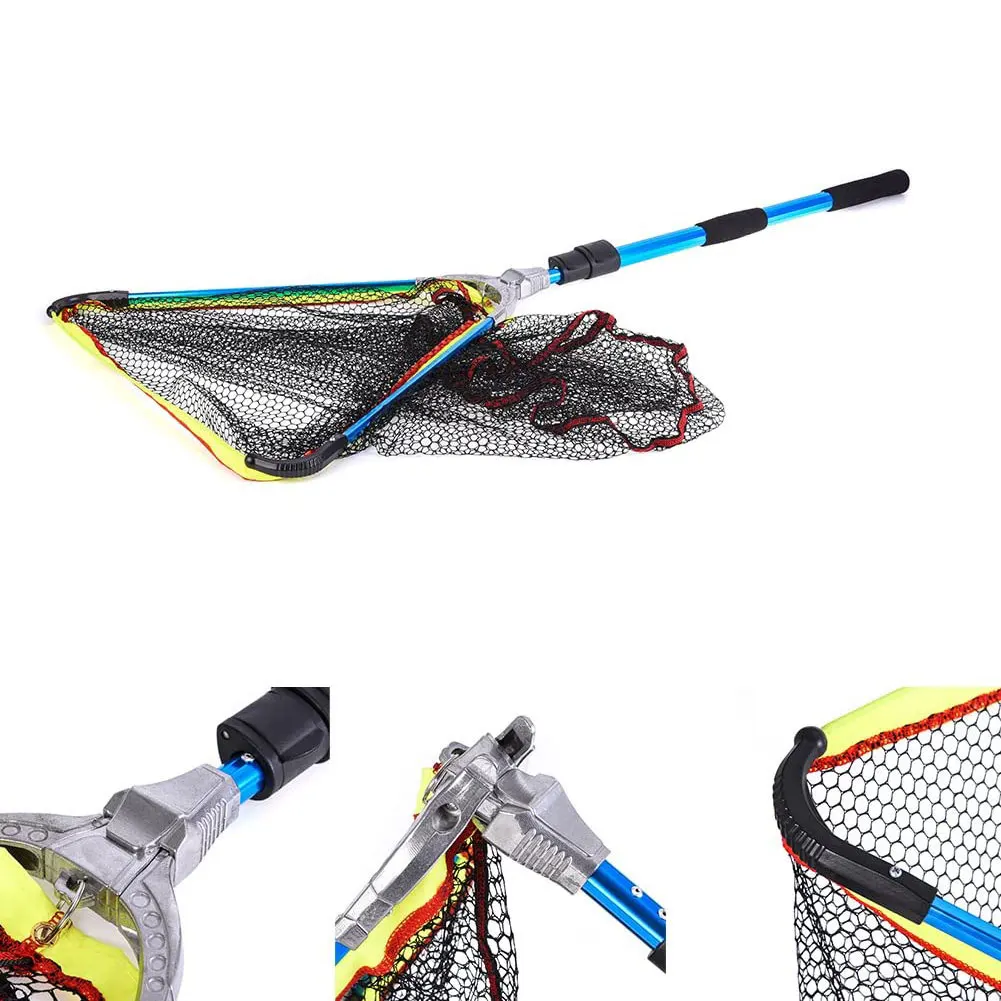 

Fish Landing Net Telescopic Aluminum Fishing Landing Net Fish Net With Extending Telescoping Pole Handle 200cm / 79 Inch