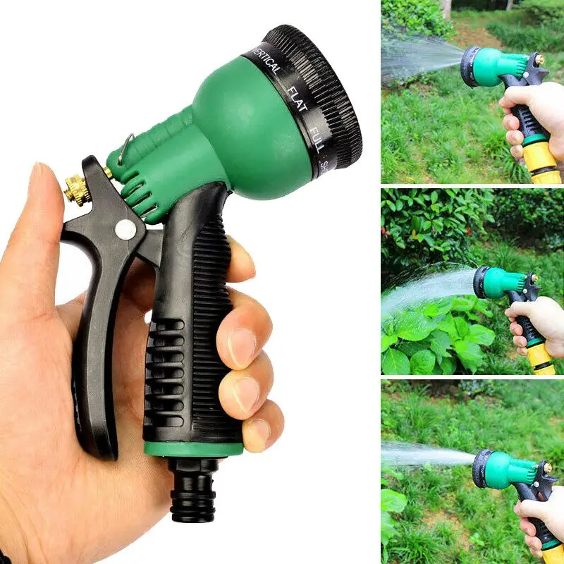 Поливочный шланг Регулируемый пистолет-распылитель головок Полив сада