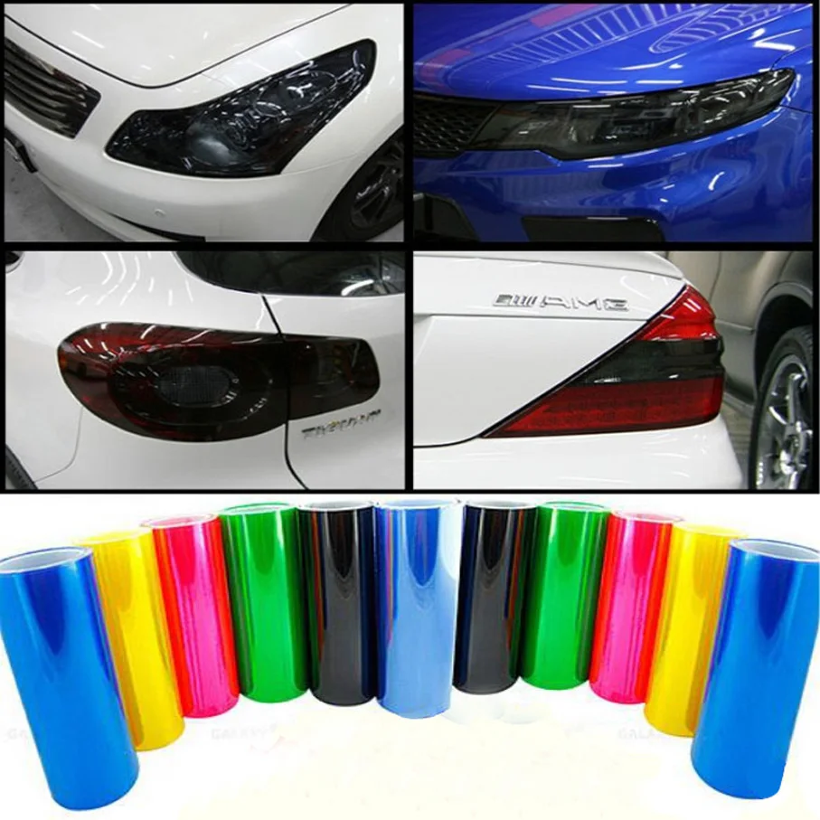 30cm*9m High Quality Light Black Car Headlight Tint Auto Light Smoke Taillight Vinyl Film 30cm*9m High Quality Light Black Car Headlight Tint Auto Light Smoke Taillight Vinyl Film