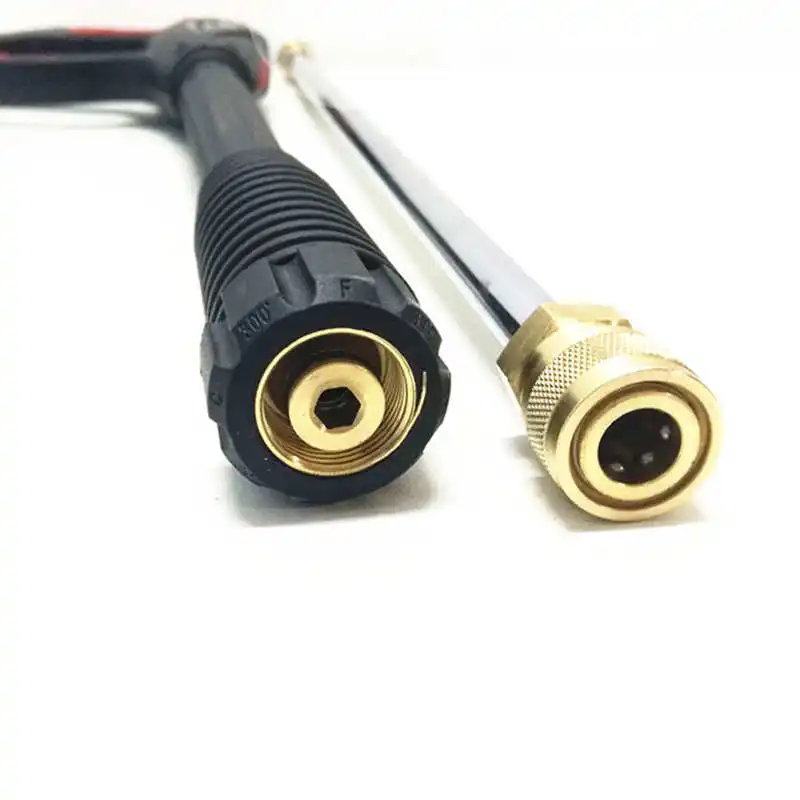 

High Pressure Cleaner 1/2" BSP Washer Spray Gun Dust Wash Tool with 5 Nozzles Car High Pressure Water Gun