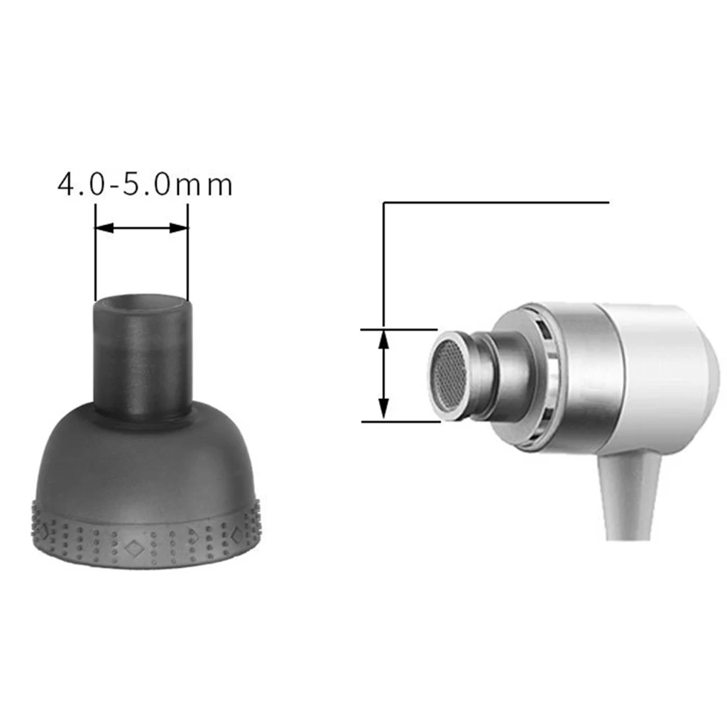 8 шт. в ухо наушники силиконовая гарнитура крышка для sony MDR-EX750BT/WI-1000X/WI-H700 наушники 12 мм 13 мм наконечники для наушников