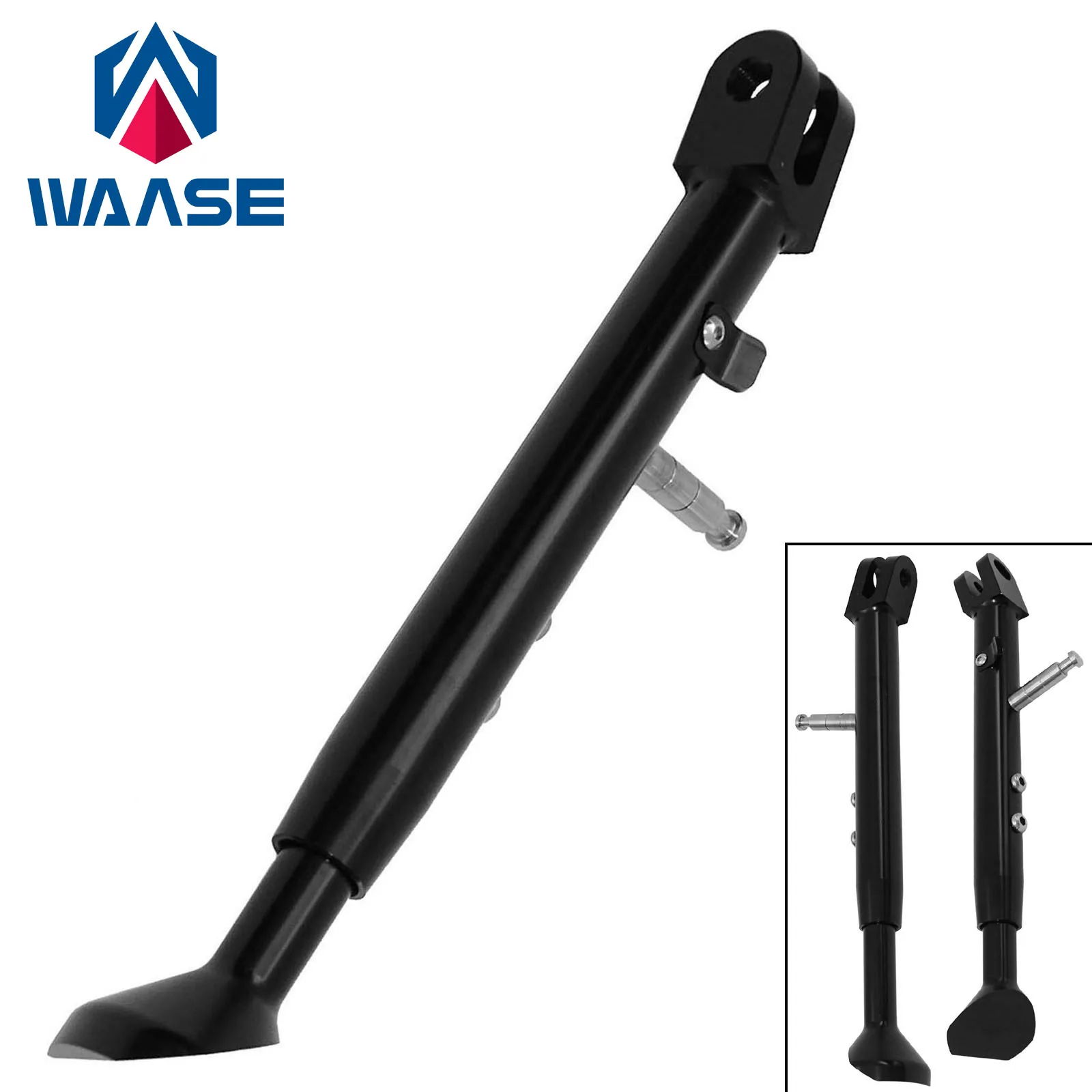 Waase мотоцикл регулируемая Нижняя подножка боковая подставка поддержка для SUZUKI GSX