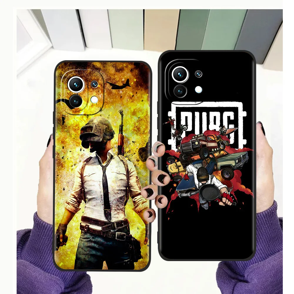 

Game PUBG Phone Case for Xiaomi Poco F3 X3 X4 GT NFC M3 Mi 9T 11 Ultra 11X 11i Note 10T Pro Lite 5G Silicone Cover Coque TPU Bag