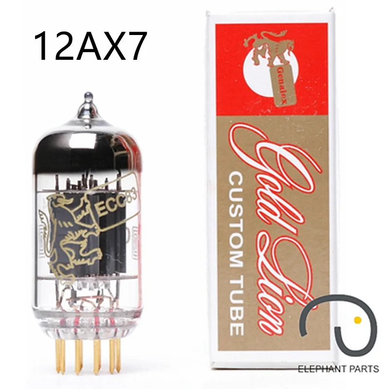 Вакуумная трубка GOLD LION 12AX7 12AU7 12AT7 6922 E88CC новая золотая Лапка Подлинная |