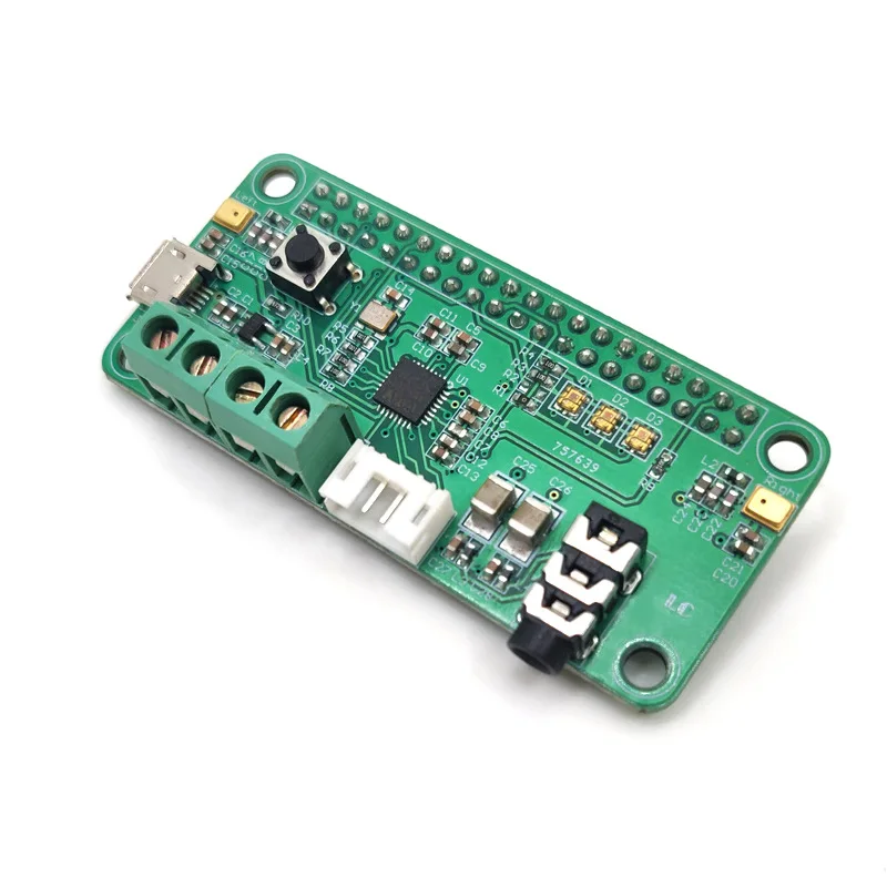 AMS-WM8960 hi-fi звук шляпа &quotкарта&quot для Raspberry Pi стерео кодек воспроизведение/запись I2S