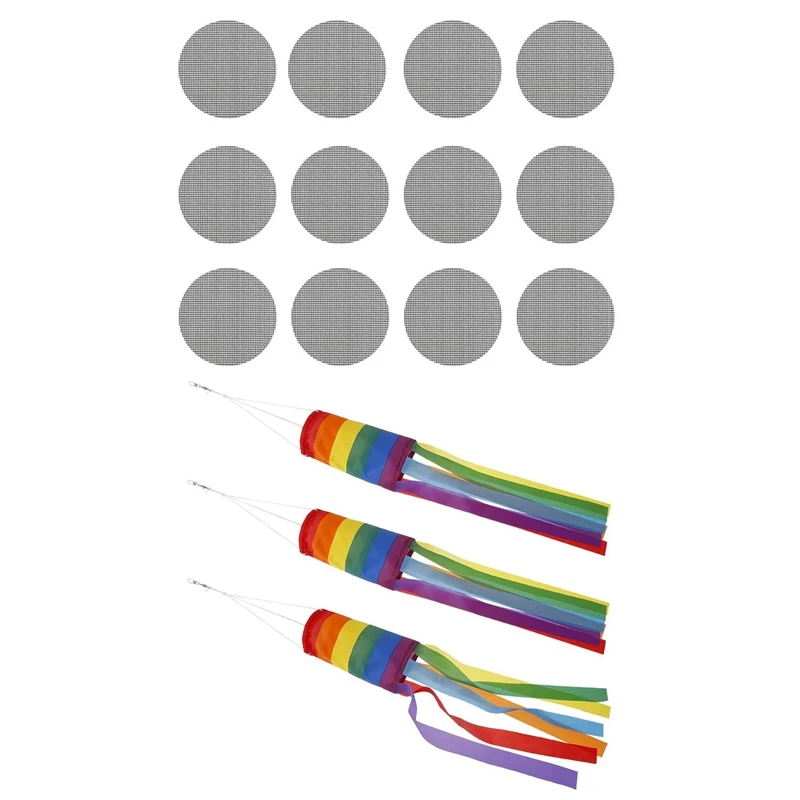 3 шт. Радуга ветрового стекла Красочные Висячие украшения и для выведения