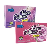 200 sheetslot 4 in 1 fabric softener sheets tumble dryer sheet flower fragrance wrinkle static remover clothes protection