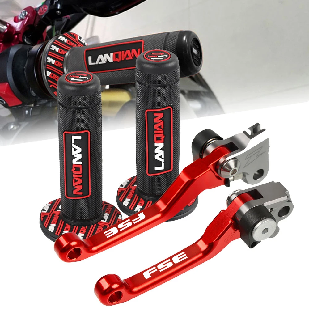 

For GASGAS FSE 2003 2004 2005 2006 2007 2008-2009 Motorcycle FSE Dirt Bike CNC Aluminum Brake Clutch Levers Hand Grip Handlebar