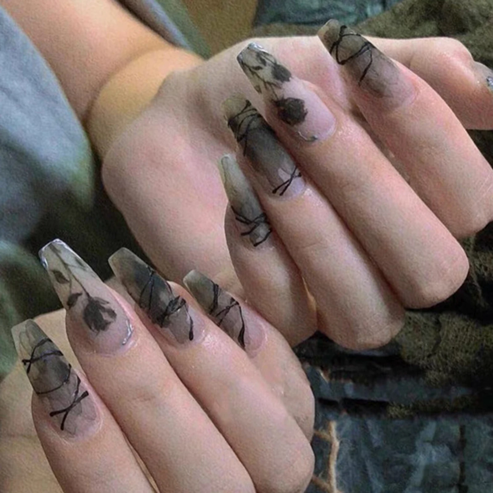 Новинка Лидер продаж 24 шт. черный розовый одежда с длинным рукавом Из модного