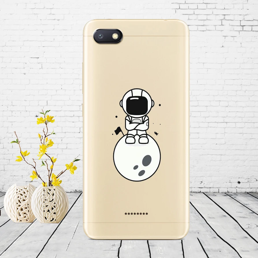 C49 Силиконовый чехол для xiaomi redmi 6a защитный чехол Мягкий ТПУ чехол для телефона Чехлы для xiaomi redmi 6A чехол бампер 6a Coque - Цвет: C49