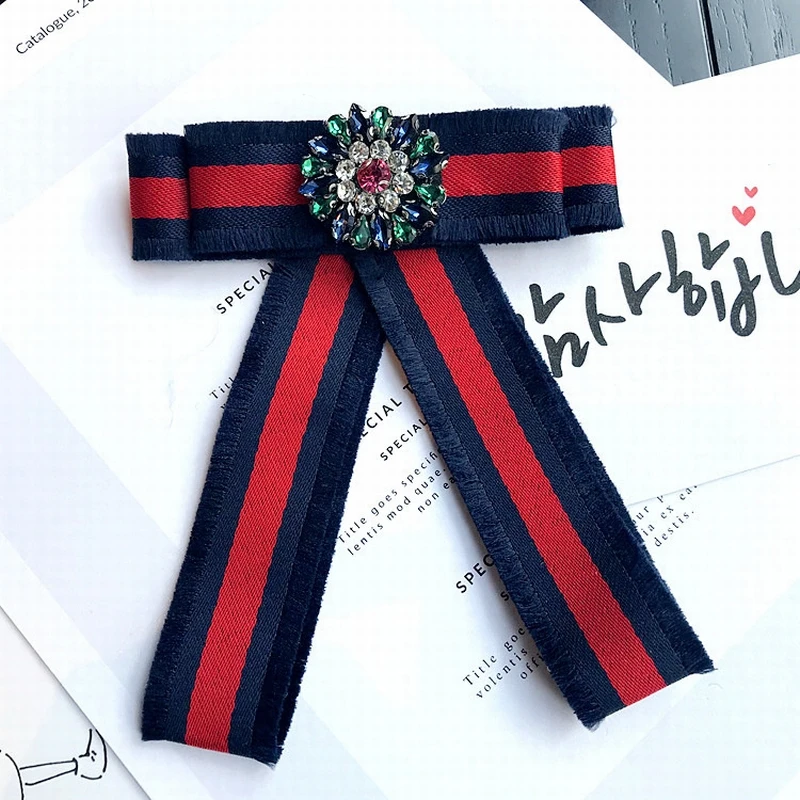 Новинка 2019 Простая цветная Брошь Стразы в Корейском стиле для девушек