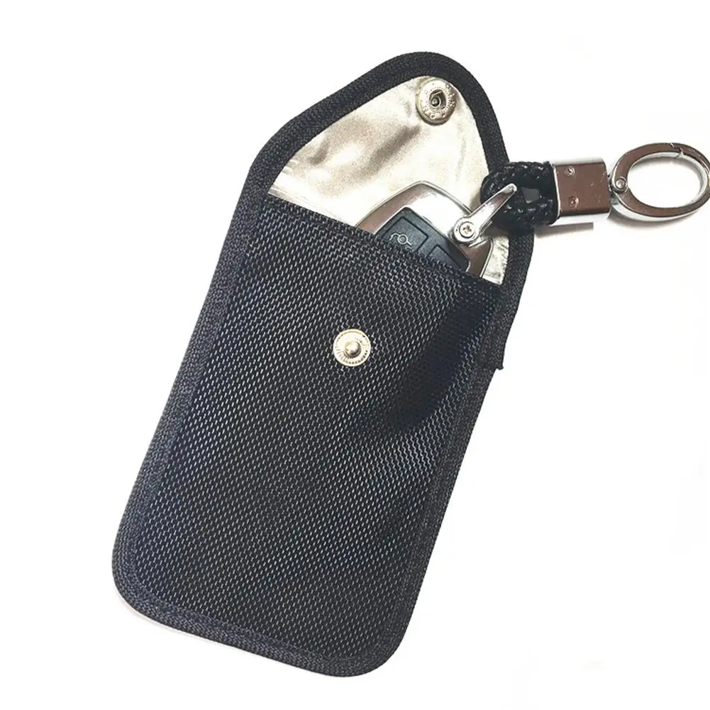 

Car Key Signal Blocker Pouch RFID /WIFI /GSM /LTE /NFC Blocker Cell Phone Signal Blocking Protector Bag