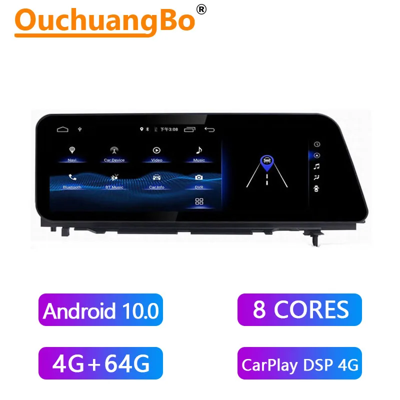 Автомобильная Мультимедийная система Ouchuangbo 4G gps аудио для Lexus RX200 200t RX200t 2015 2018