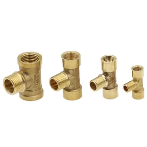 Медные трубчатые фитинги, тройник женскиймужскойженский 18 