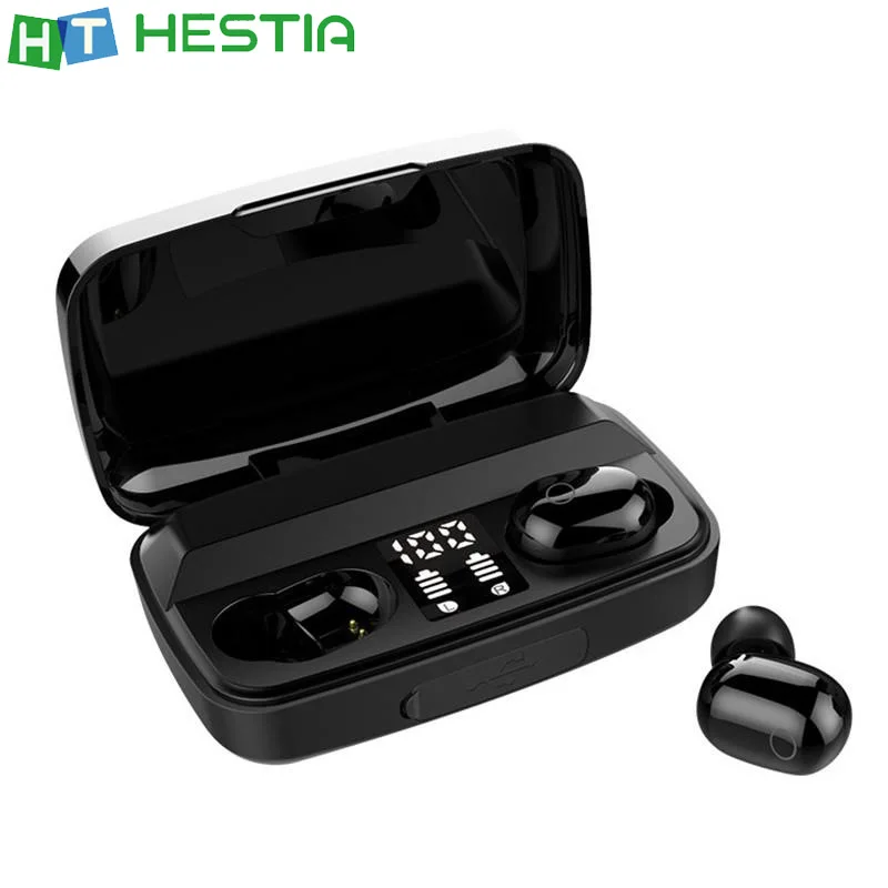 A15 беспроводные Bluetooth наушники водонепроницаемые HIFI три светодиодных дисплея с