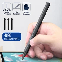 stylus pen pencil for microsoft surface go 3 2 surface pro 8 34567 x book latpop 4096 levels pressure palm rejection