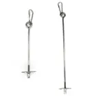 16 см23 см, маленький игрушечный попугай из нержавеющей стали, держатель для мяса, Шпажки для фруктов, инструмент для лечения птиц, аксессуары для птичьей клетки