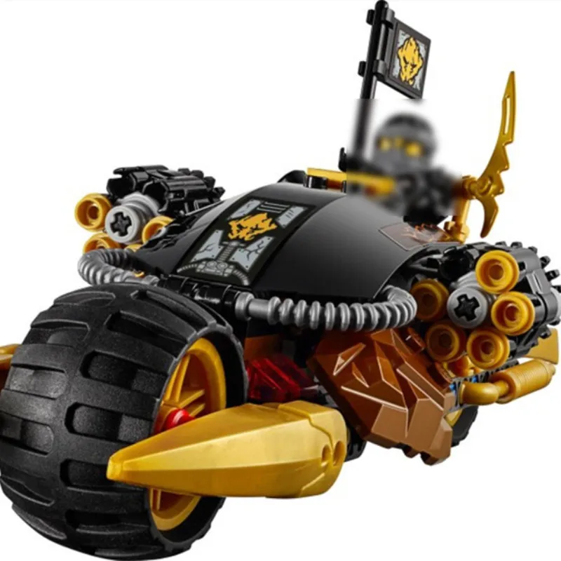 211 шт. фантом ниндзя ослепляет тяжелые мотоциклы Legoed Строительные блоки Набор